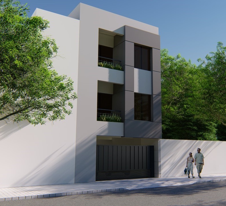 Construcción de Condominio, 4 Dormitorios, 2 Baños, REF. 715