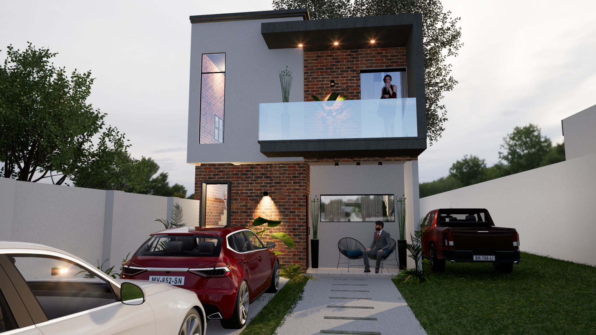 Construcción de Duplex , 2 Dormitorios, 2 Baños, REF. 814
