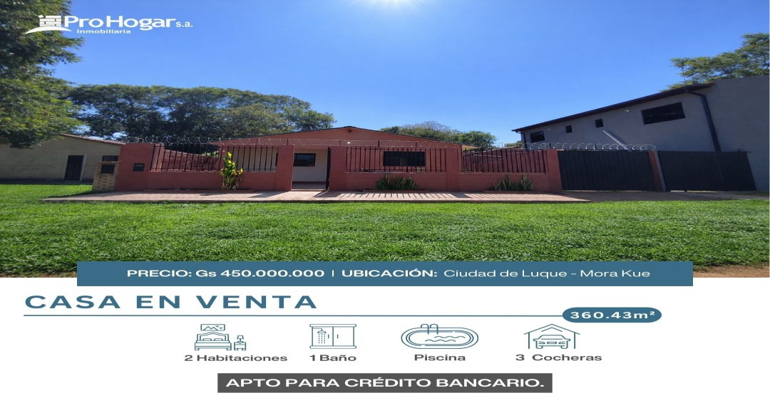 Venta de Propiedad Amplia en Luque