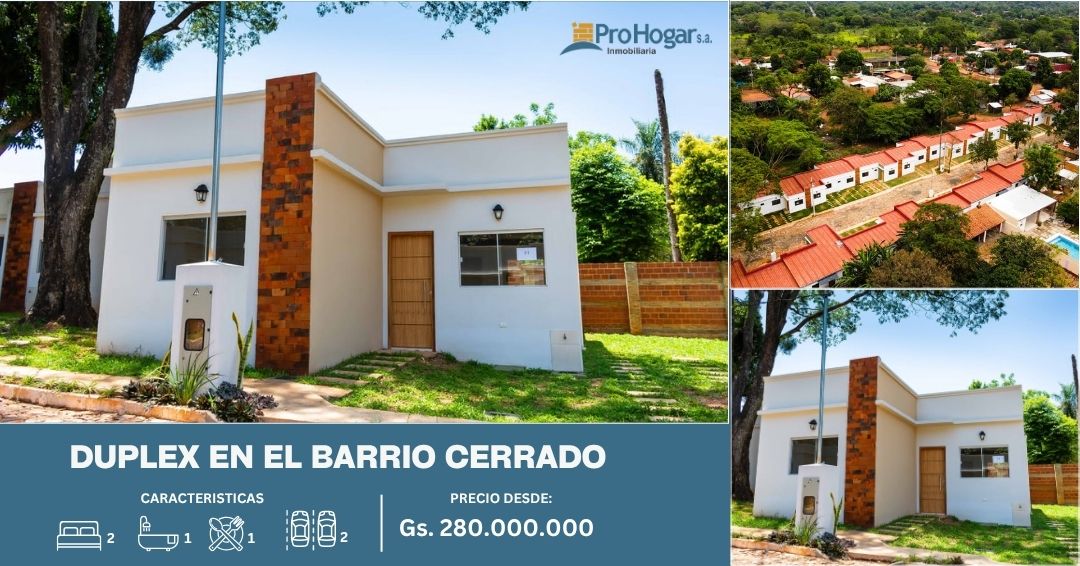 Casa de 2 Dormitorios en un barrio tranquilo con todas las comodidades