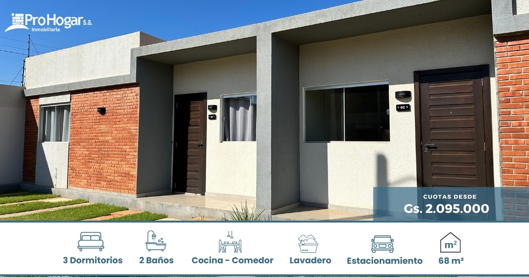 Exclusiva Propiedad a Estrenar en Luque, Barrio Arasy
