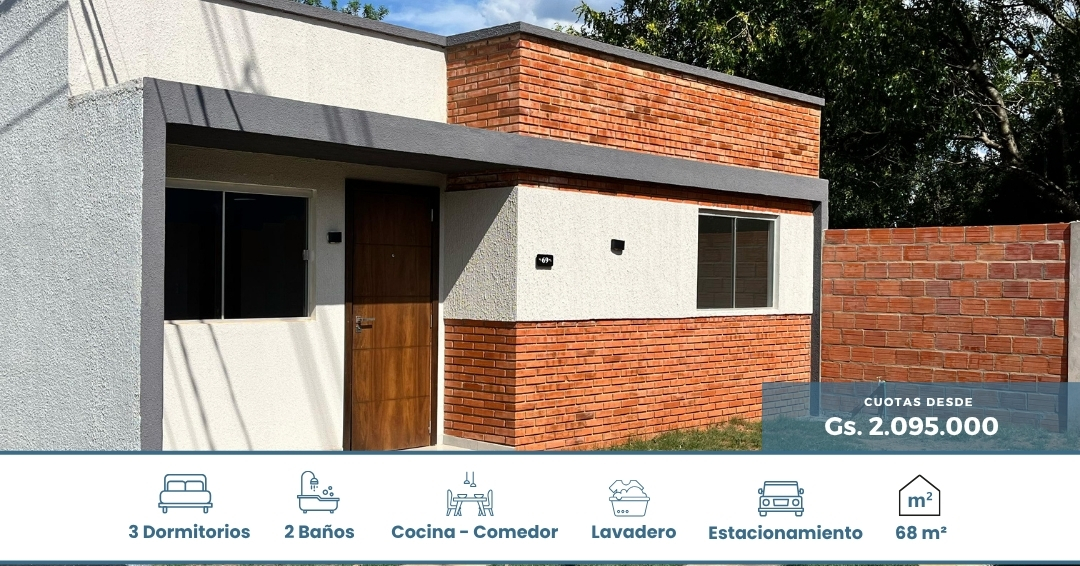 Propiedad a Estrenar en Barrio Arasy 2, Luque