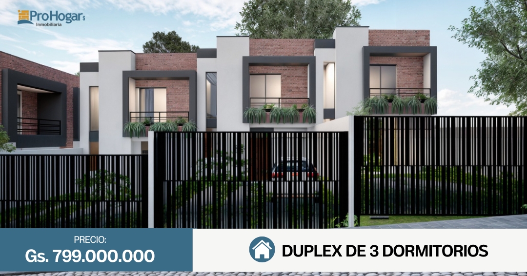 Exclusivo Dúplex de 3 Dormitorios en Lambaré